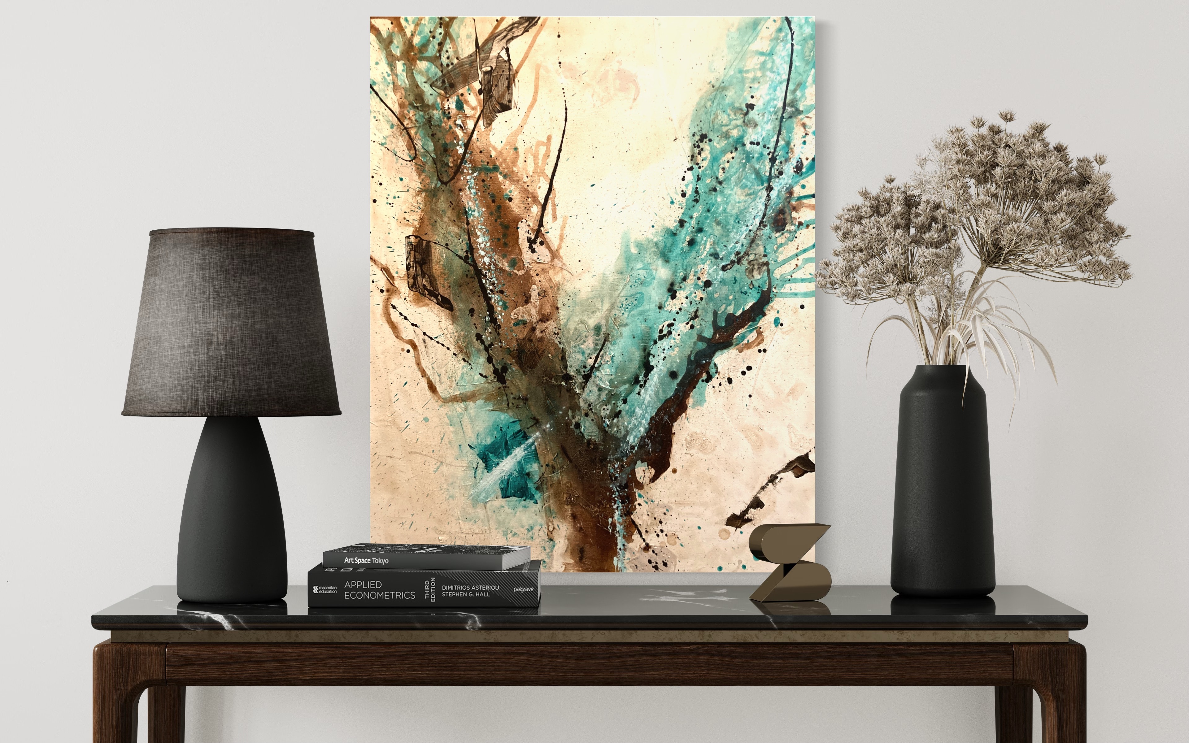 Teal Abstract